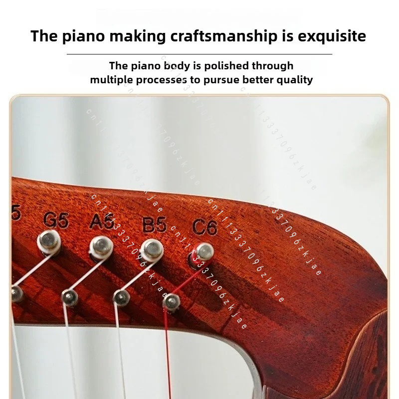 Musical Instrument For Beginners - 수제 15톤 하프 사운드 테라피 휴대용