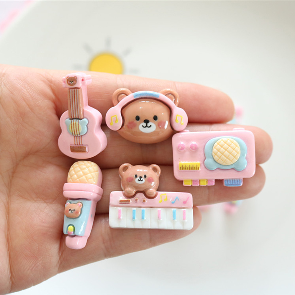 Musical Instrument Manufacturers - 10PCS 반짝 이는 곰 악기 수지