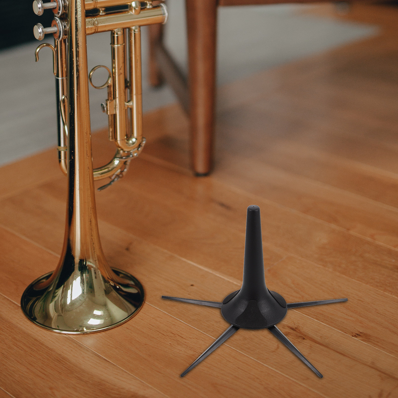 Musical Instrument Trumpet - 휴대용 트럼펫 스탠드 접이식 금속 5각