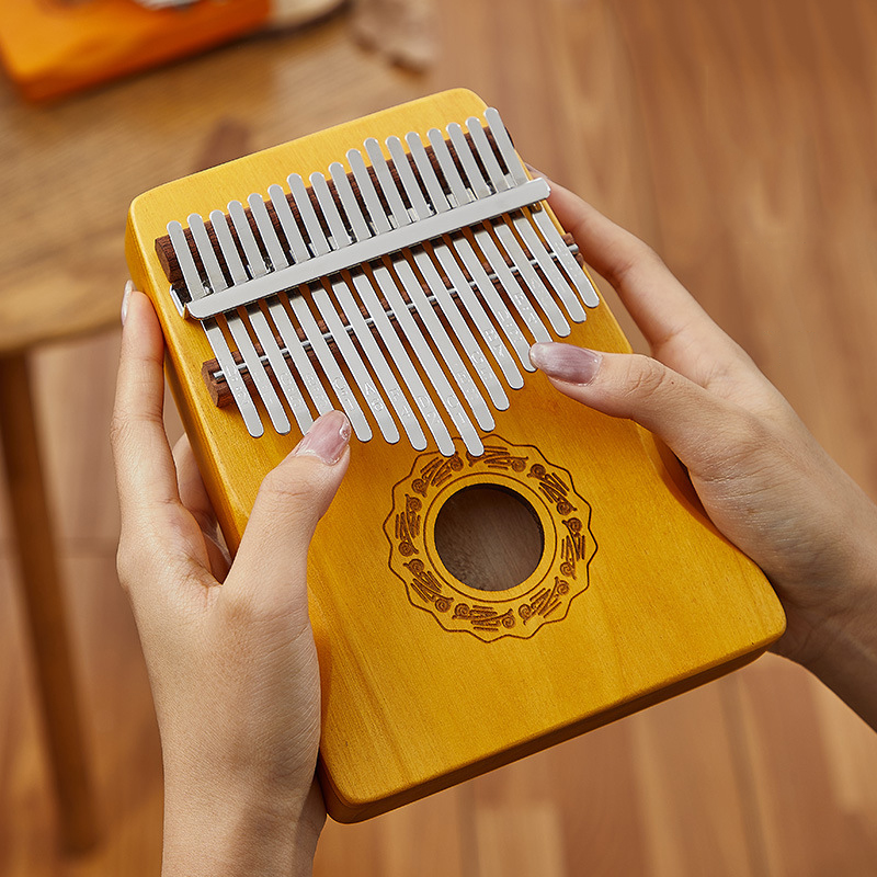 Hluru 17 키 칼림바 핑거 피아노 칼림바 21 키 - Musical Instrument For Beginners 리뷰 및 가격