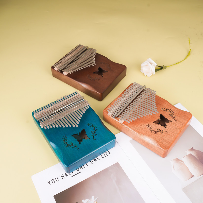 17 키 Hluru Kalimba 전문가용 고품질 엄지 - Musical Instrument For Beginners 리뷰 및 가격