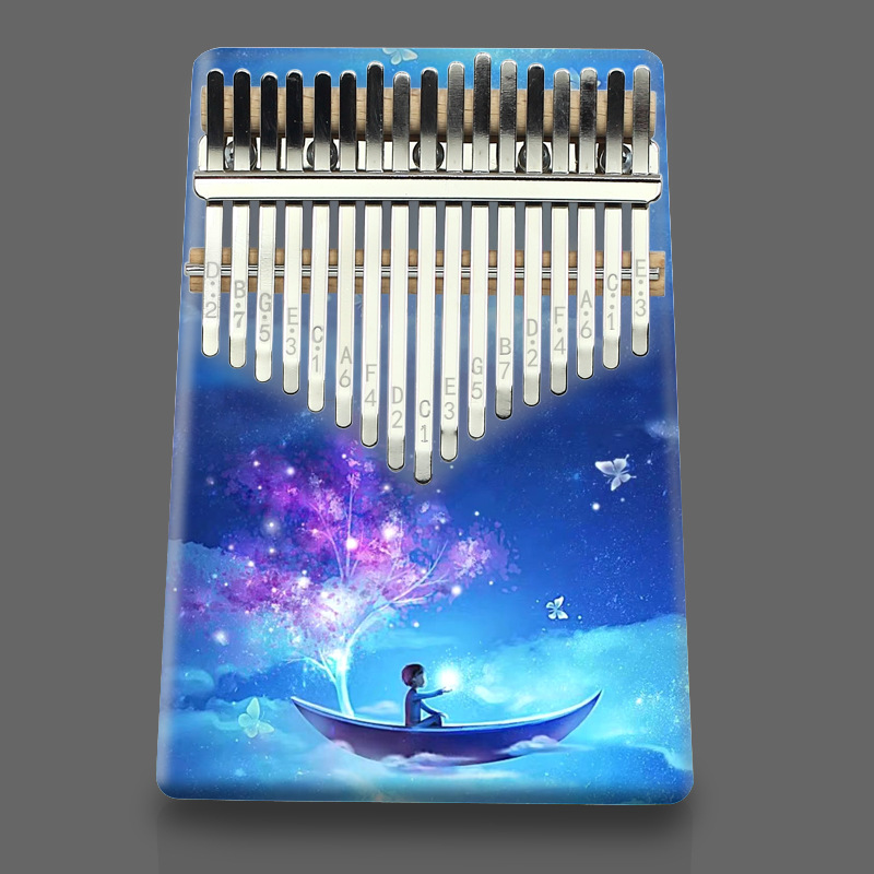 17톤 칼림바 컬러 엄지 피아노 초보자용 손가락 피아노 - Musical Instrument For Beginners 리뷰 및 가격