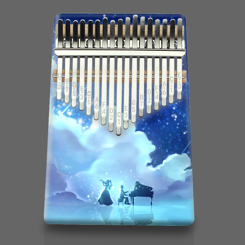 17톤 칼림바 컬러 엄지 피아노 초보자용 손가락 피아노 - Musical Instrument For Beginners 리뷰 및 가격