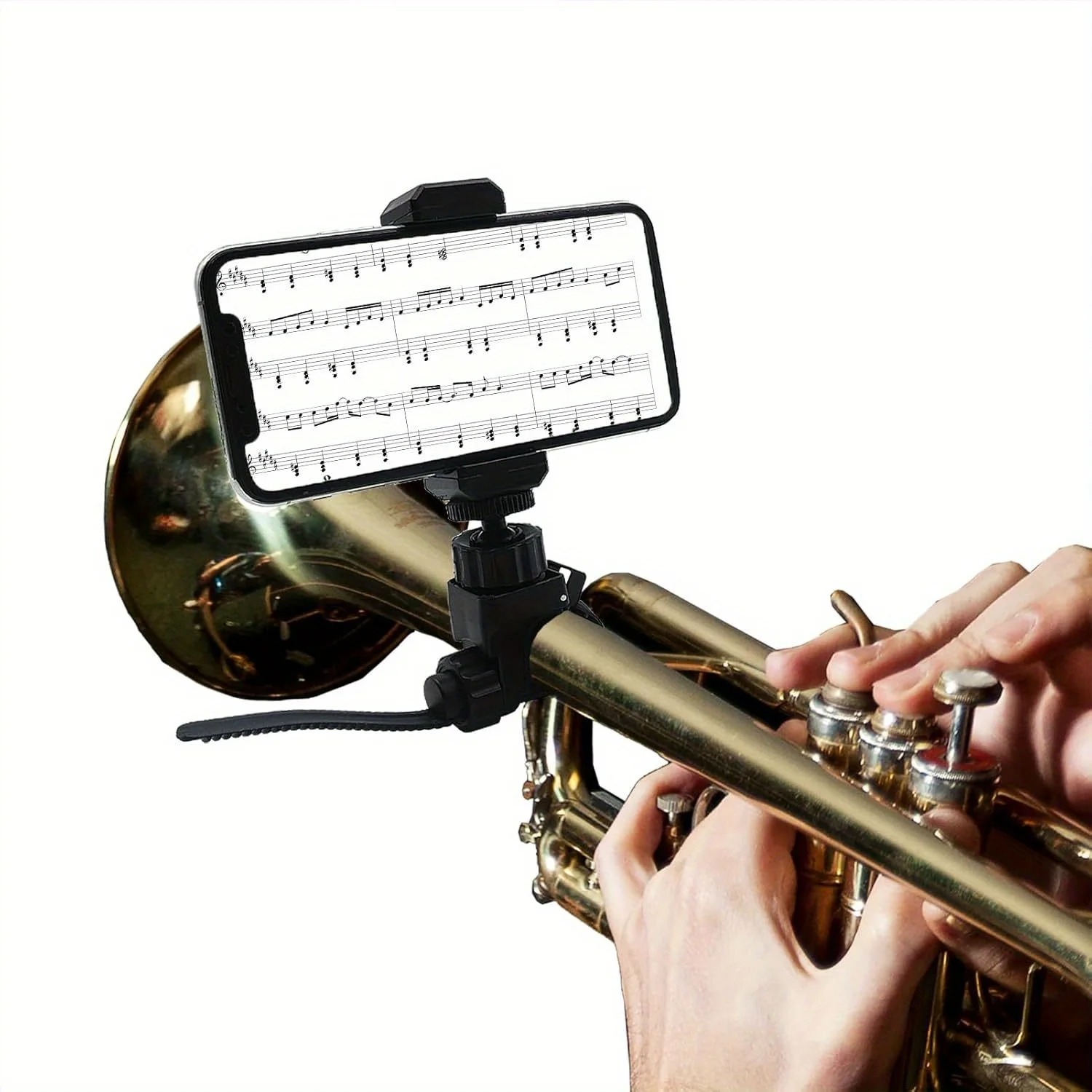 금속 재질의 뮤직 라이어 클립 폰 거치대 (트롬본, 트 - Musical Instrument Trumpet 리뷰 및 가격