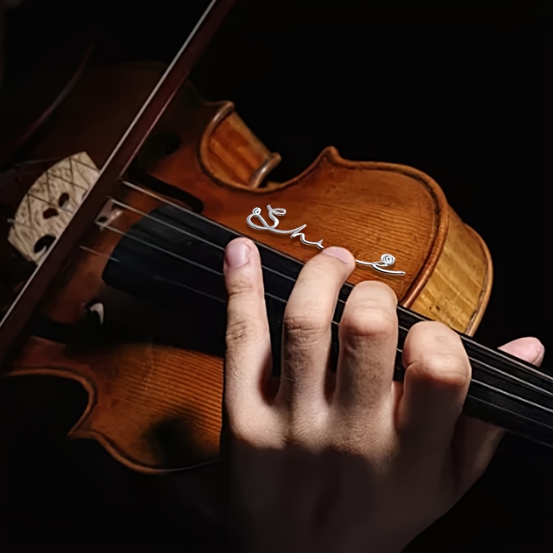 [맞춤형] 이름이 새겨진 장식용 명판, 기타, 바이올린 - Musical Instrument With Name 리뷰 및 가격