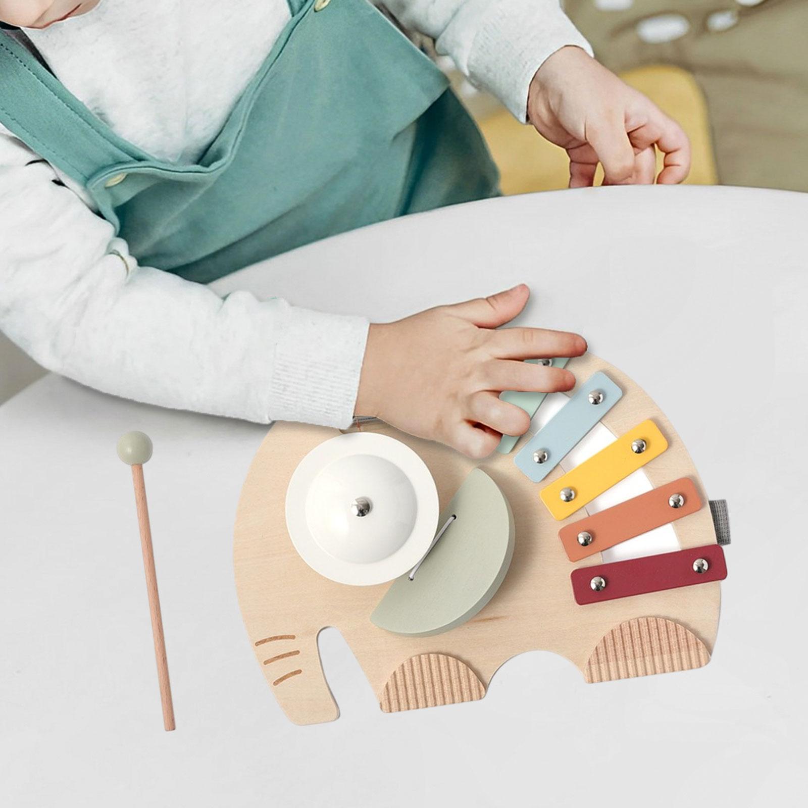5음 목재 실로폰 핸드 노크 피아노 장난감 유아 두뇌  - Musical Instrument For Toddlers 리뷰 및 가격