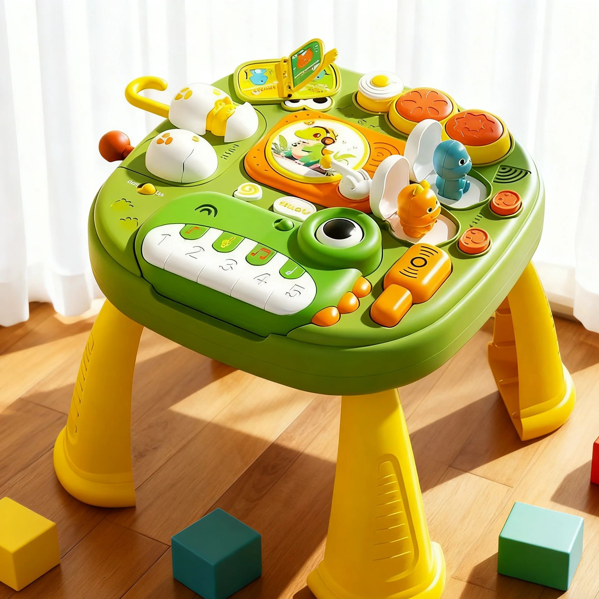 음악 테이블 아기 장난감 다기능 교육용 장난감 공룡 음 - Musical Instrument For Toddlers 리뷰 및 가격